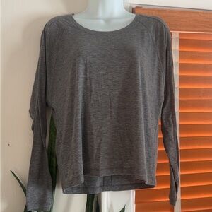 Gray Long Sleeve women’s shirt Lululemon